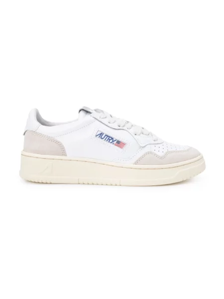 Sneakersy Autry białe