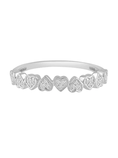 Diamant Exquis Prsteň strieborná