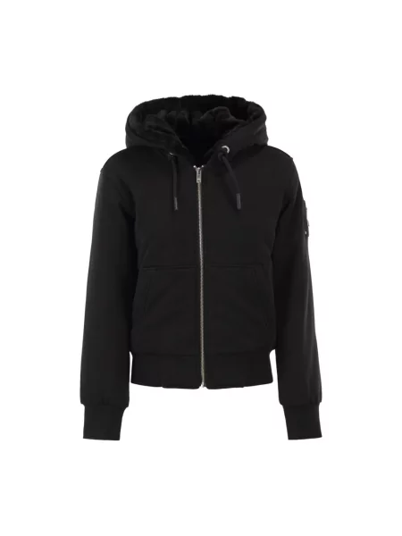 Bluza z kapturem Moose Knuckles klasyczna czarna