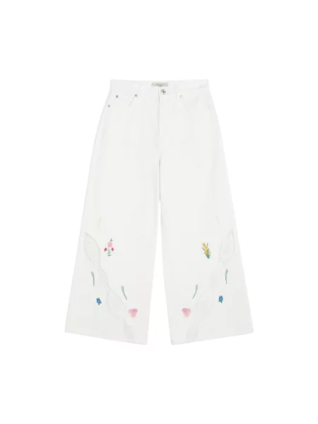 Jeansy Weekend Max Mara białe