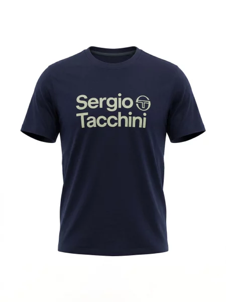 Sergio Tacchini Tricou Alternativa Co bleumarin / pastel verde