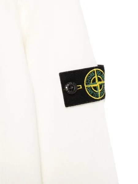 Sweter dziecięcy Stone Island biały