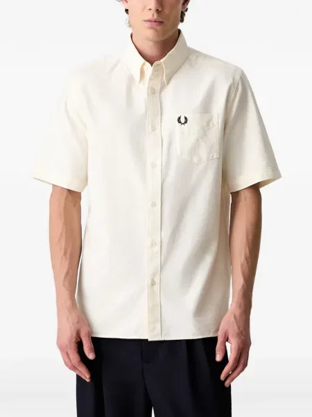 Scurt cămașă Fred Perry din țesătură twill