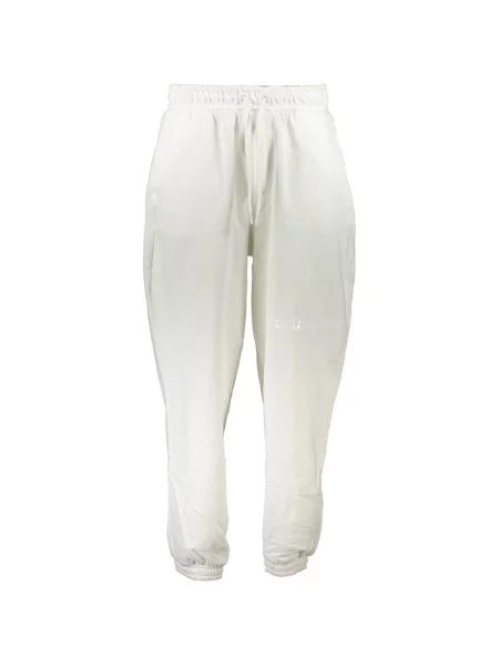 Spodnie Calvin Klein białe