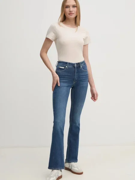 Majica Calvin Klein Jeans bež
