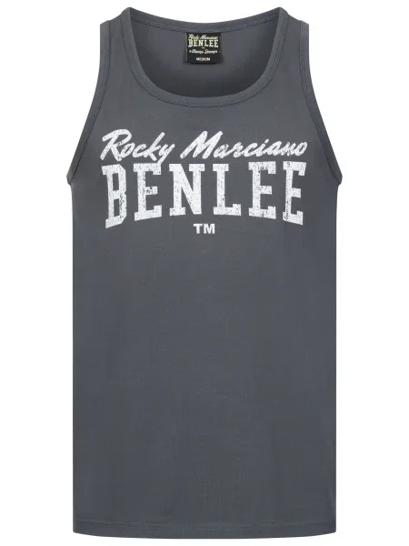 Benlee Tricou funcțional Woburn gri metalic alb