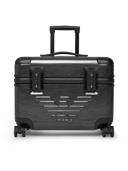 Чемодан Emporio Armani серый