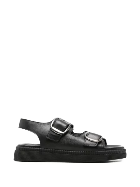 Sandale Sergio Moretti Firenze cu cataramă slingback negru