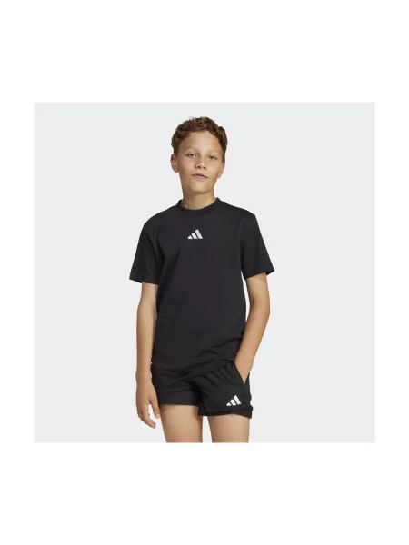 Gyerek póló Adidas fekete