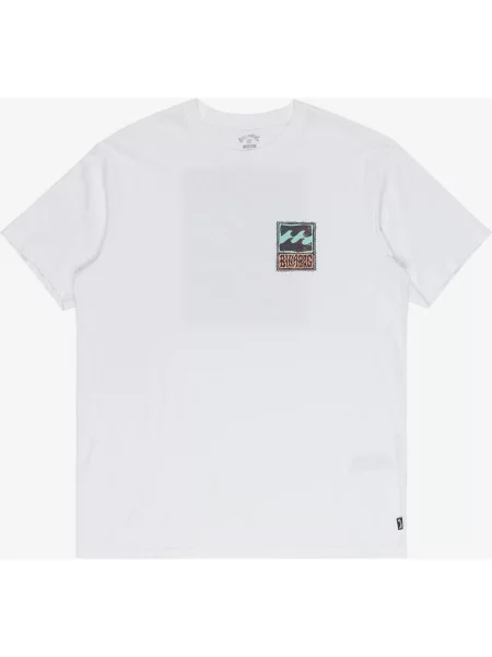 Koszulka Billabong Stamp krótki rękaw S biały