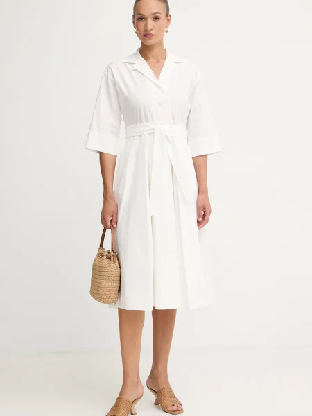 Weekend MaxMara Rochie WKDPADANA alb