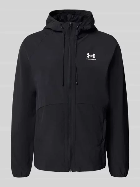 Kurtka treningowa z kapturem Under Armour czarna