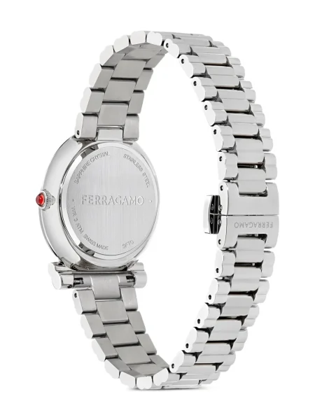Ceas Ferragamo argintiu