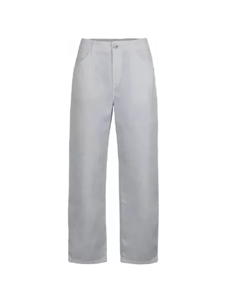 Pantaloni Moorer cu 5 buzunare alb