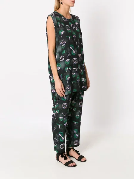 Bluzka Olympiah bez rękawów z nadrukiem