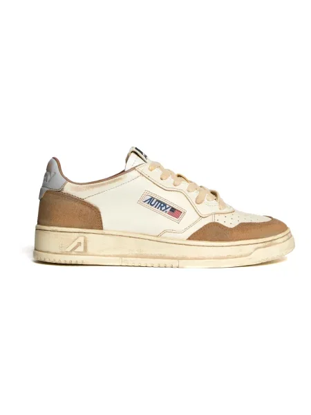 Sneakersy Autry retro białe