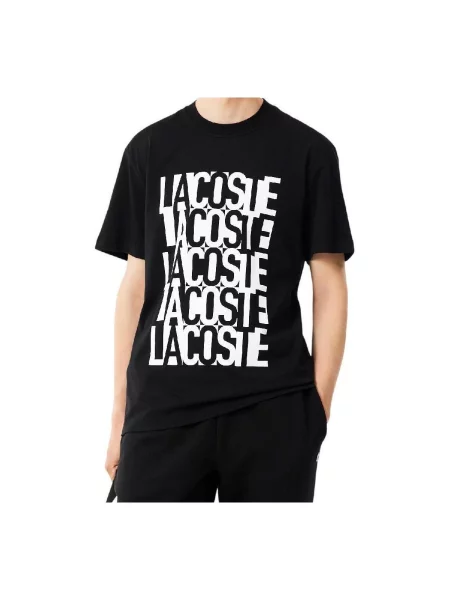 Tričko Lacoste čierna