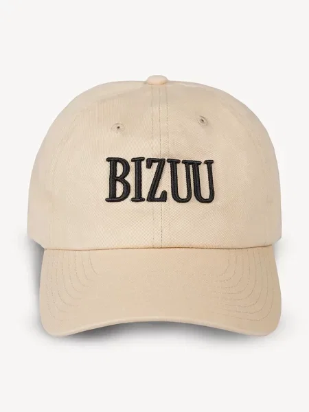Καπέλο του μπέιζμπολ Bizuu ZANE ZANE KREMOWE μπεζ