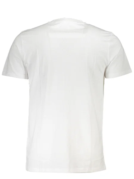 Tricou Cavalli Class scurt alb
