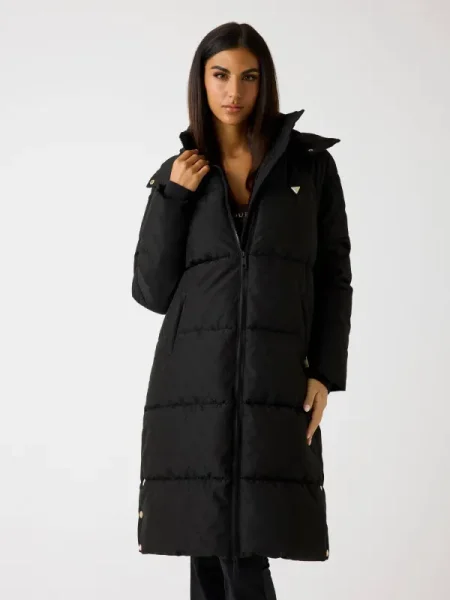 Guess Geacă de iarnă negru
