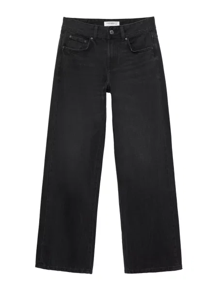 Pull&Bear Jeans denim negru