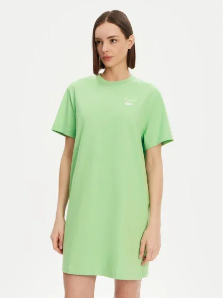 Lacoste Ежедневна рокля зелен