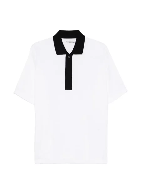 Polo Lanvin alb
