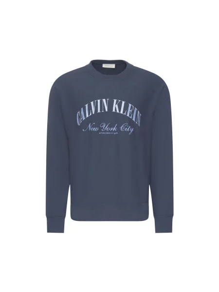 Calvin Klein Jeans Hanorac TERRY | Relaxed fit albastru