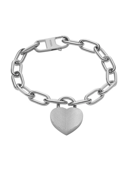 Zapestnica Fossil srebrna