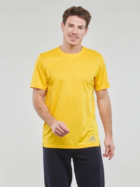 Bežecké tričko Adidas žltá