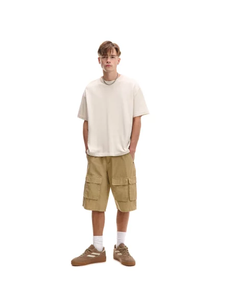 Шорты Cropp бежевые