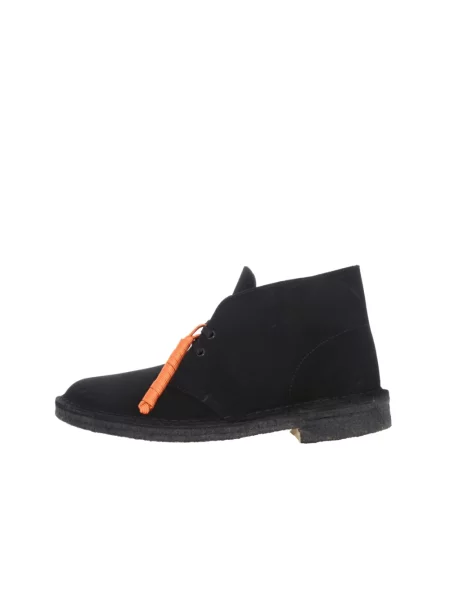 Clarks Originals półbuty zamszowe Desert Boot czarny
