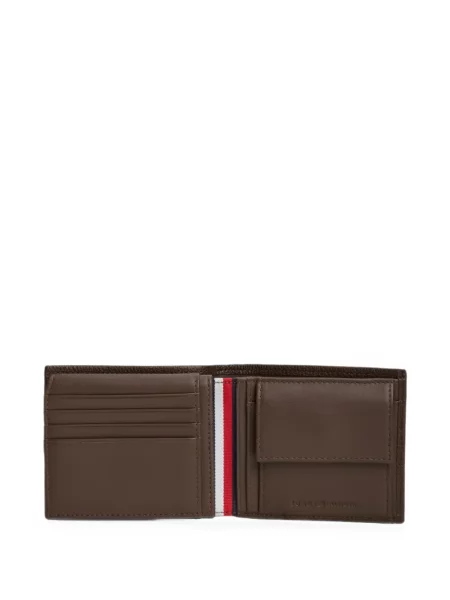 Portofel Tommy Hilfiger cu autograf maro