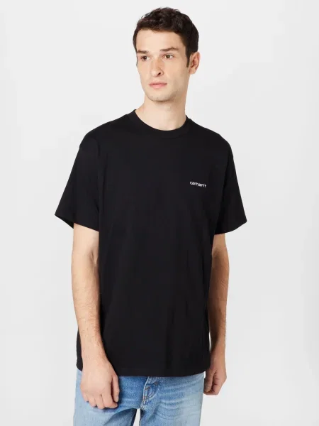 Carhartt WIP Tricou negru alb
