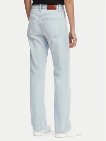 Calvin Klein Jeans Jeans hlače Svetlo Straight Fit modra