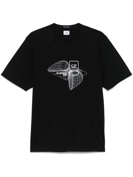 Tricou C.p. Company scurt negru