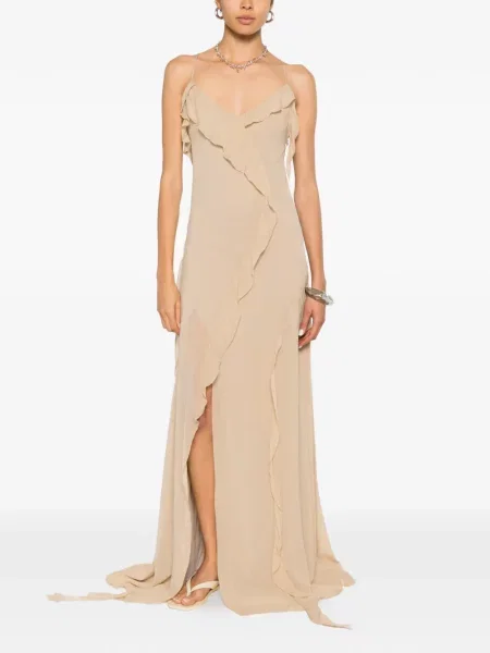 Rochie maxi Aniye By cu volane