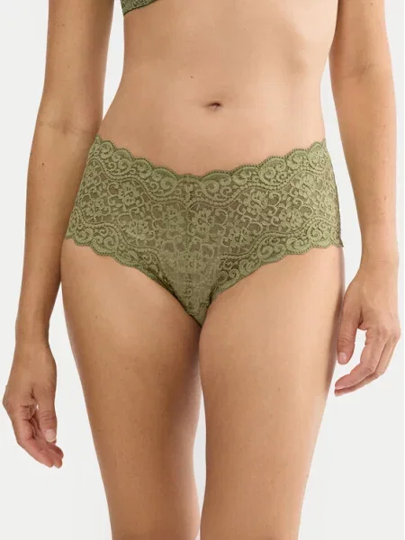 Triumph Класичні труси з високою талією Amourette зелений
