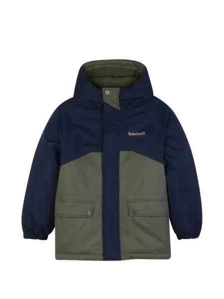 Parka dziecięca Timberland niebieska