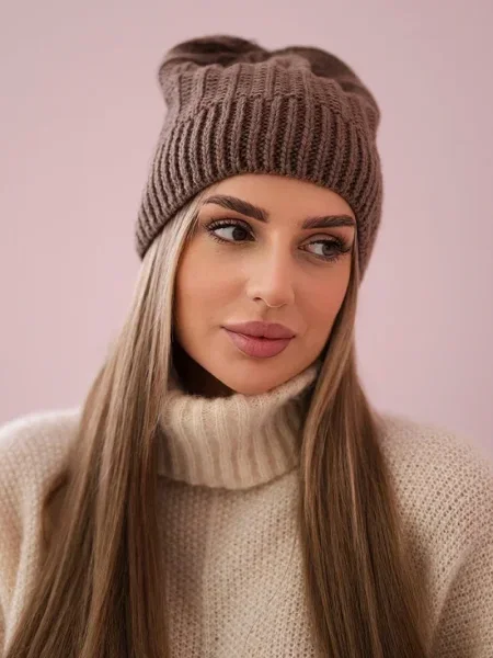 Șapcă Kesi din fleece maro