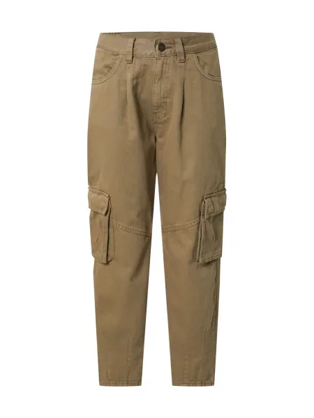 Keprové cargo kalhoty Uc Ladies khaki