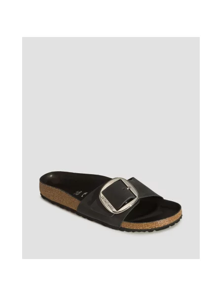 Klapki Birkenstock na sprzączkę czarne