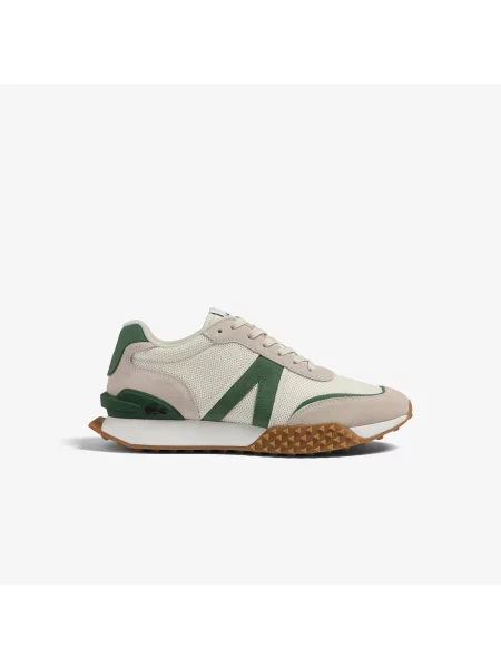 Кроссовки Lacoste бежевые