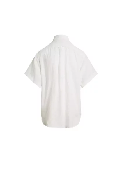 Polo Ralph Lauren koszula lniana biała