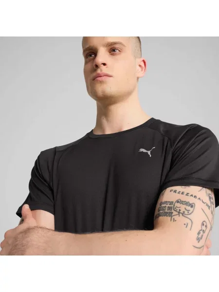 Běžecké tričko PUMA Run Velocity Tee Poly puma černá