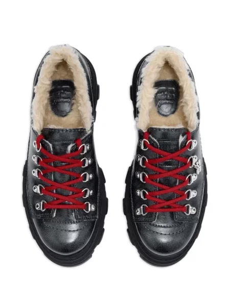 Pantofi derby Ganni gri