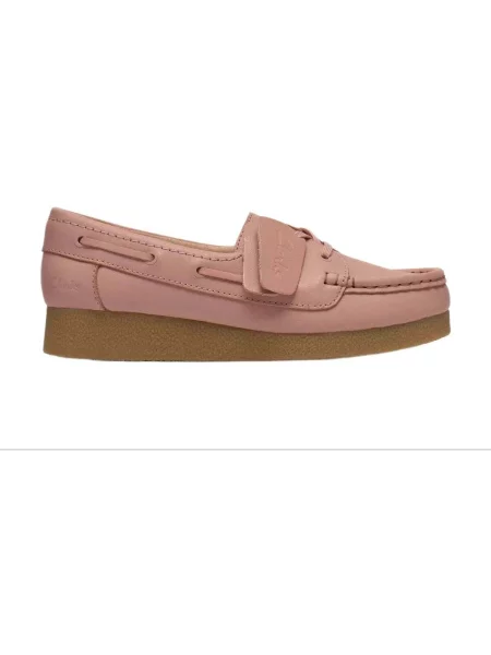 Félcipő Clarks rózsaszín
