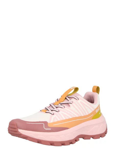 JACK WOLFSKIN Pantofi WILD HIKE limetă / portocaliu caisă / rosé / roz pal verde