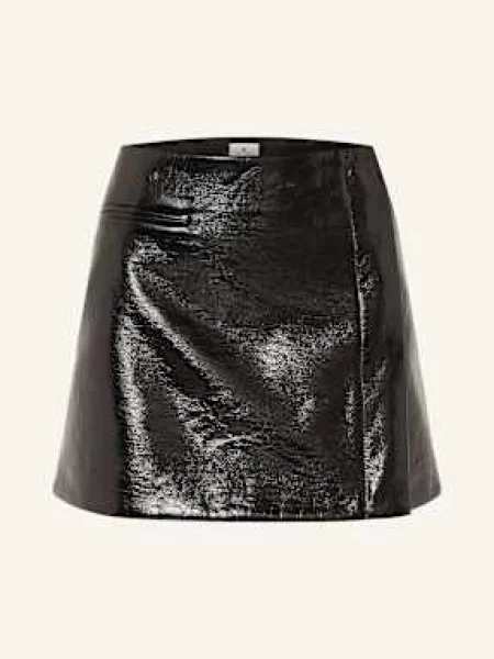 Courrèges Spódnica One Minute Z Imitacji Skóry schwarz czarna