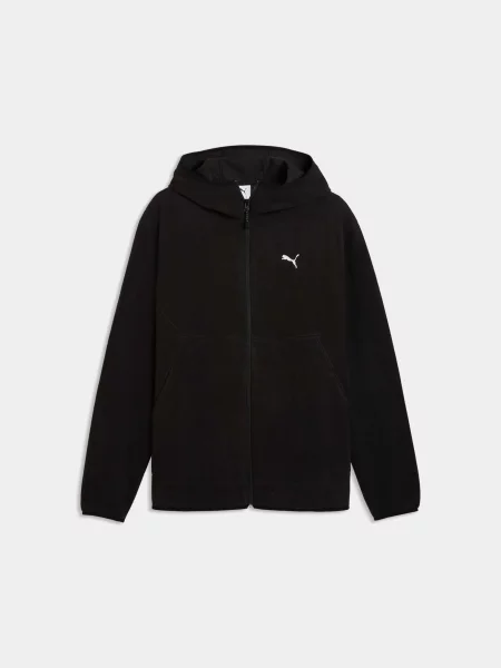Флісова кофта PUMA комбінований верх чорний